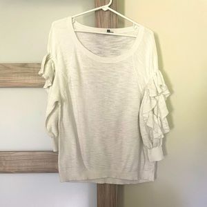 Thin waffle knit shirt